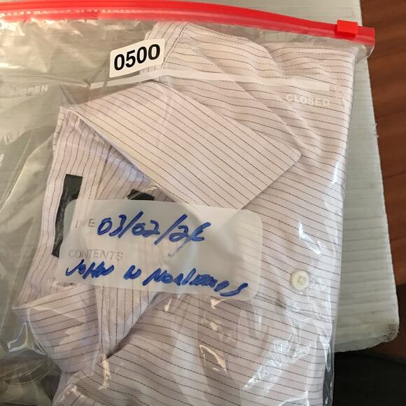 John W Nordstrom Shirt Men's  16-36/37  LS - Picture 8 of 8